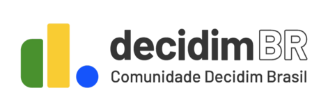 Logótipo oficial de Meta Decidim BR